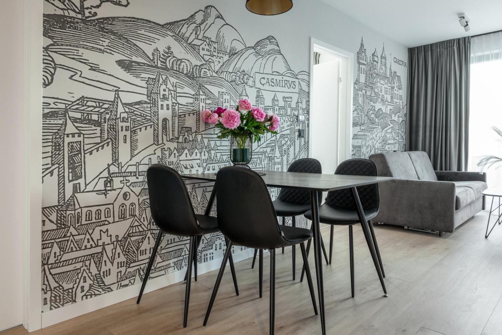קרקוב Inpoint Spacious Apartments Near Main Square & Kazimierz District חדר תמונה