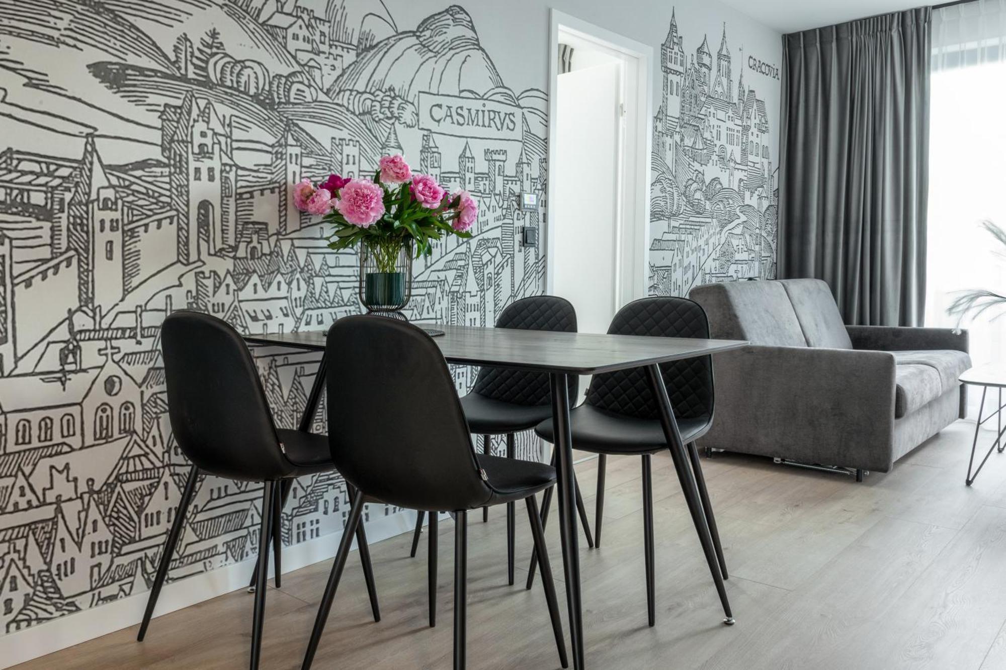 קרקוב Inpoint Spacious Apartments Near Main Square & Kazimierz District חדר תמונה